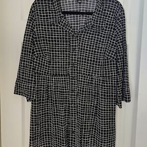Style & Co Grid Pattern Tunic
